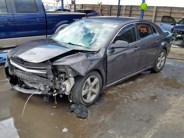 1G1ZC5E17BF263219 - 2011 CHEVROLET MALIBU 1LT გრაფიტი ფოტო 2