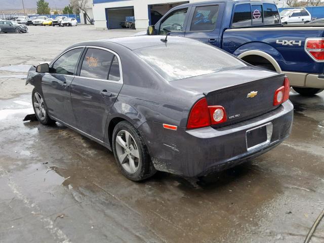 1G1ZC5E17BF263219 - 2011 CHEVROLET MALIBU 1LT გრაფიტი ფოტო 3