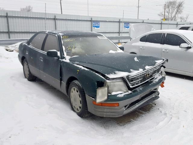 JT8BH22F2T0040372 - 1996 LEXUS LS 400 GREEN photo 1