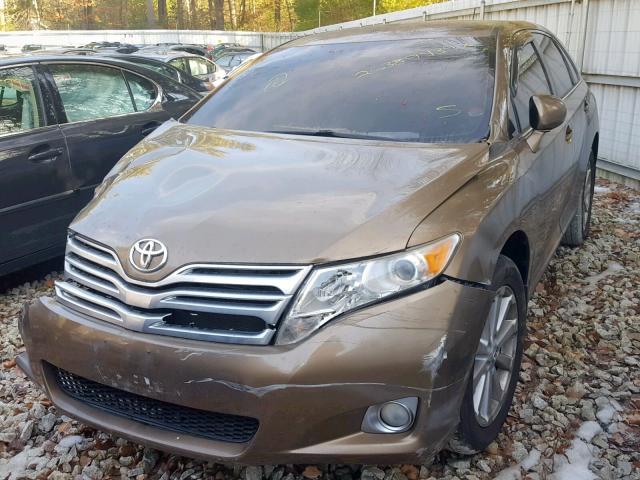 4T3ZA3BB6BU039002 - 2011 TOYOTA VENZA BASE TAN photo 2