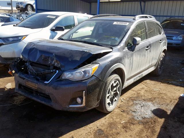 JF2GPABC5H8223480 - 2017 SUBARU CROSSTREK GRAY photo 2