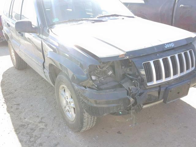 1J4GW48N04C275273 - 2004 JEEP GRAND CHER GRAY photo 9