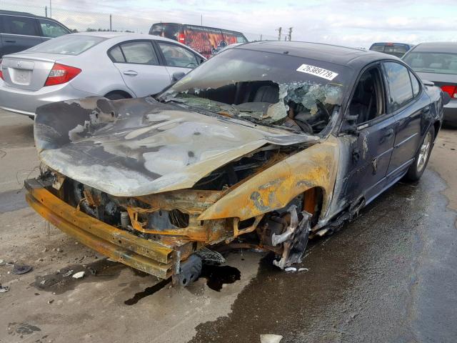 1G2WP52K73F136228 - 2003 PONTIAC GRAND PRIX BLUE photo 2