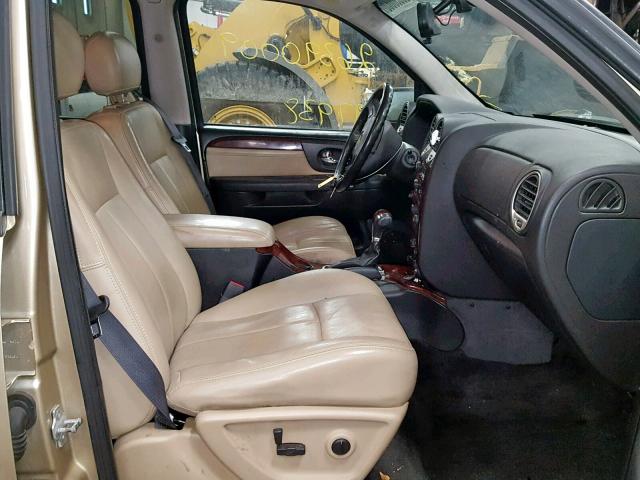 1GKDT13S452288293 - 2005 GMC ENVOY BROWN photo 5