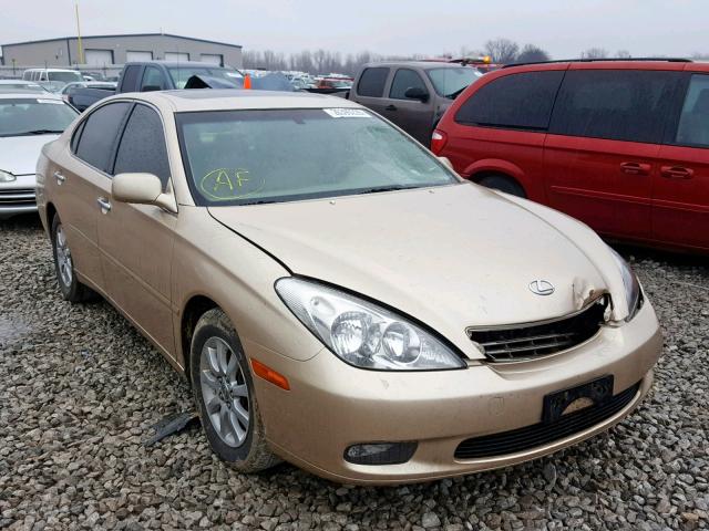 JTHBF30G025025961 - 2002 LEXUS ES 300 BEIGE photo 1