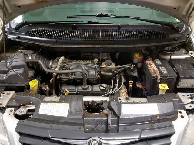 1A4GJ45R27B154955 - 2007 CHRYSLER TOWN & COU SILVER photo 7