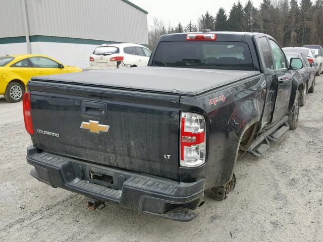 1GCHTBE31F1165891 - 2015 CHEVROLET COLORADO L BLACK photo 4