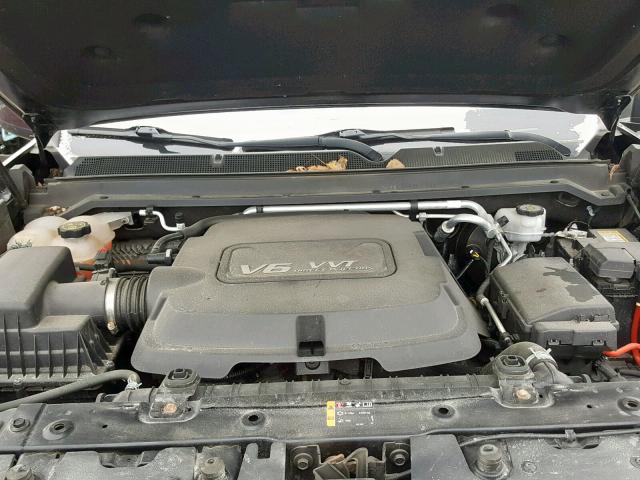 1GCHTBE31F1165891 - 2015 CHEVROLET COLORADO L BLACK photo 7