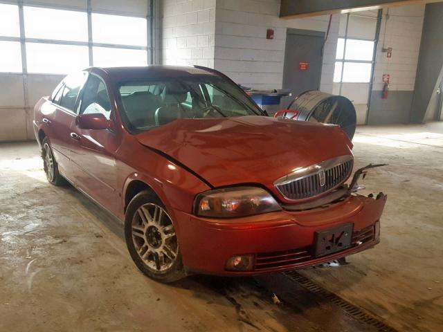 1LNHM87A74Y618651 - 2004 LINCOLN LS RED photo 1