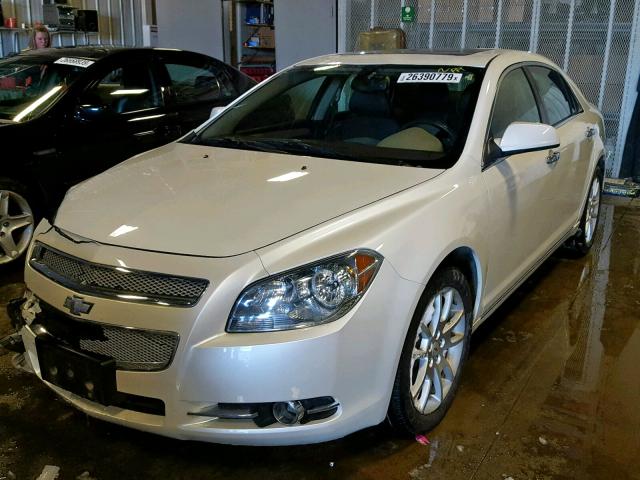 1G1ZE5E12BF141894 - 2011 CHEVROLET MALIBU LTZ 白色 照片 2