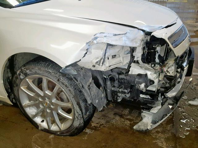 1G1ZE5E12BF141894 - 2011 CHEVROLET MALIBU LTZ 白色 照片 9
