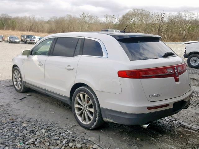 2LMHJ5AT9ABJ20370 - 2010 LINCOLN MKT WHITE photo 3