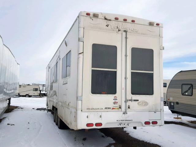 1AU3260386A013774 - 2006 ALFA ROMEO 5TH WHEEL WHITE photo 3