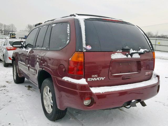 1GKDS13S242308719 - 2004 GMC ENVOY BURGUNDY photo 3