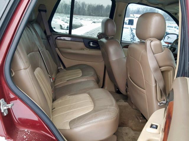 1GKDS13S242308719 - 2004 GMC ENVOY BURGUNDY photo 6