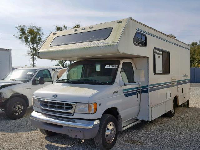 1FDWE30SXWHB85369 - 1998 FORD ECONOLINE WHITE photo 2