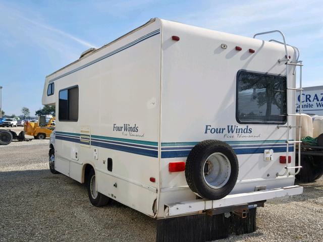 1FDWE30SXWHB85369 - 1998 FORD ECONOLINE WHITE photo 3