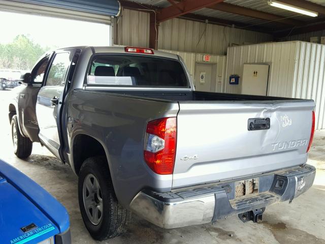 5TFDW5F18EX414557 - 2014 TOYOTA TUNDRA CRE SILVER photo 3