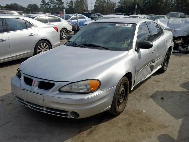 1G2NE52F15M228521 - 2005 PONTIAC GRAND AM S SILVER photo 2