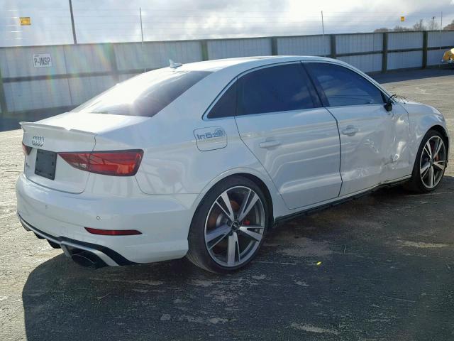 WUABWGFFXJ1901967 - 2018 AUDI RS3 WHITE photo 4