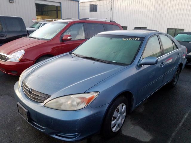 JTDBE32K740278281 - 2004 TOYOTA CAMRY LE  photo 2