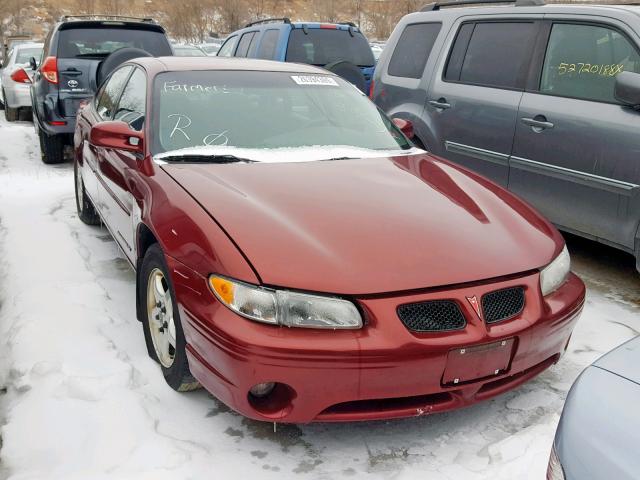1G2WK52J72F242862 - 2002 PONTIAC GRAND PRIX RED photo 1