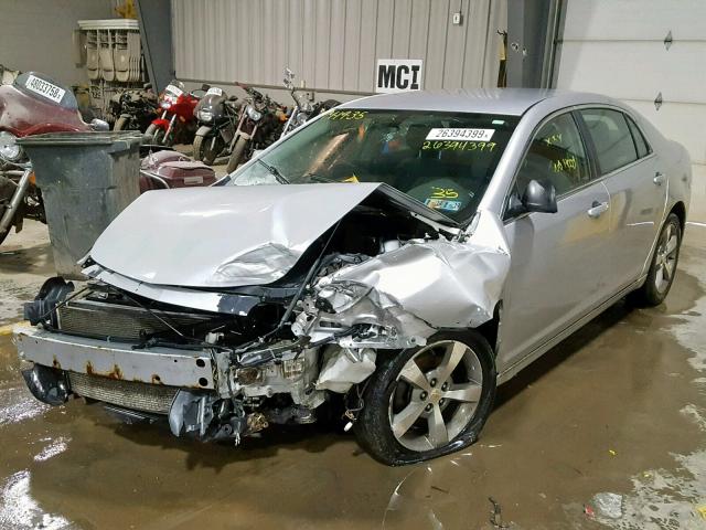 1G1ZC5E11BF194124 - 2011 CHEVROLET MALIBU 1LT 银色 照片 2