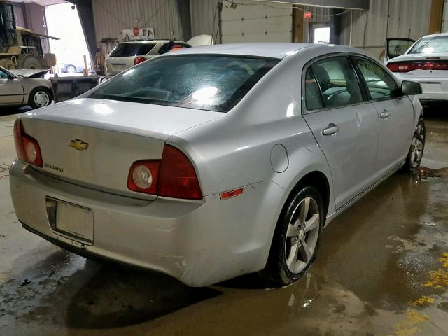 1G1ZC5E11BF194124 - 2011 CHEVROLET MALIBU 1LT 银色 照片 4