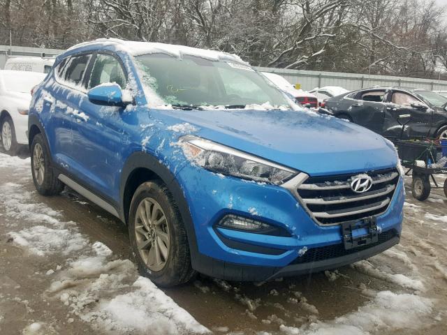 KM8J3CA44HU448708 - 2017 HYUNDAI TUCSON LIM BLUE photo 1