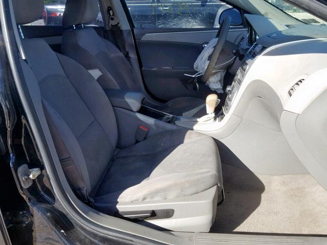 1G1ZC5E19BF249550 - 2011 CHEVROLET MALIBU 1LT შავი ფოტო 5