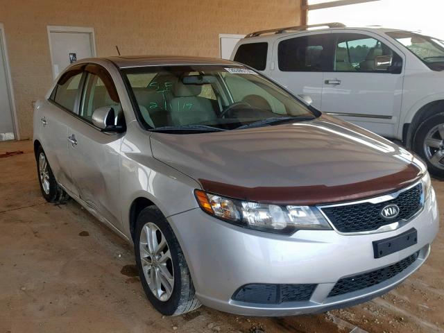 KNAFU4A27C5594595 - 2012 KIA FORTE EX SILVER photo 1