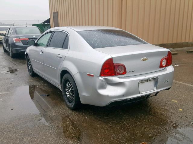 1G1ZG57B594231711 - 2009 CHEVROLET MALIBU LS SILVER photo 3