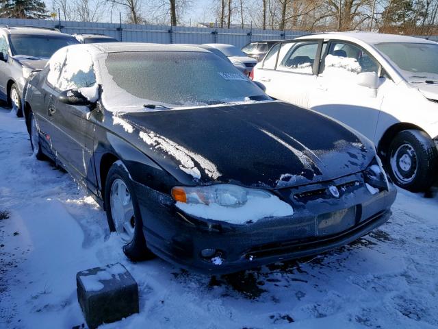 2G1WX15K419108336 - 2001 CHEVROLET MONTE CARL BLACK photo 1