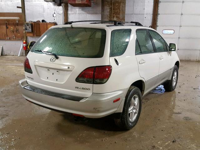 JTJHF10U820241766 - 2002 LEXUS RX 300 WHITE photo 4