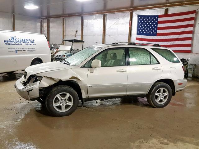 JTJHF10U820241766 - 2002 LEXUS RX 300 WHITE photo 9