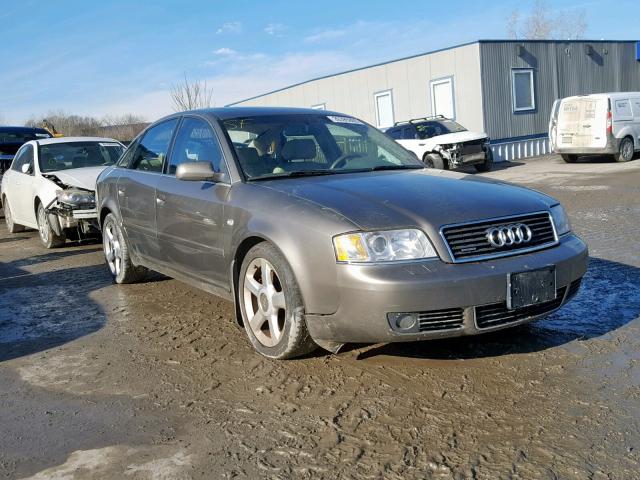 WAULD64BX3N046570 - 2003 AUDI A6 2.7T QU GRAY photo 1