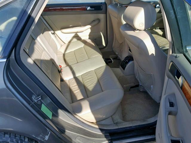 WAULD64BX3N046570 - 2003 AUDI A6 2.7T QU GRAY photo 6