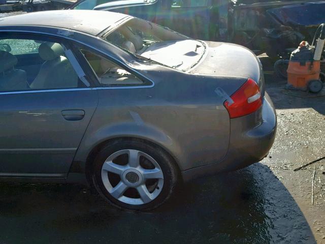 WAULD64BX3N046570 - 2003 AUDI A6 2.7T QU GRAY photo 9