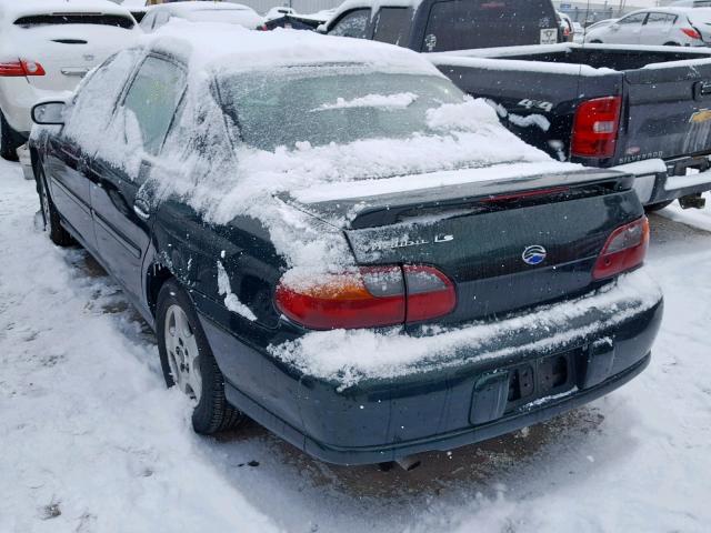 1G1NE52J93M552922 - 2003 CHEVROLET MALIBU LS Жасыл фото 3