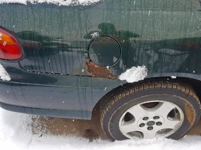 1G1NE52J93M552922 - 2003 CHEVROLET MALIBU LS Жасыл фото 9