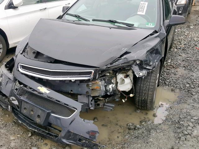 1G1ZB5E05CF345588 - 2012 CHEVROLET MALIBU LS BLACK photo 9