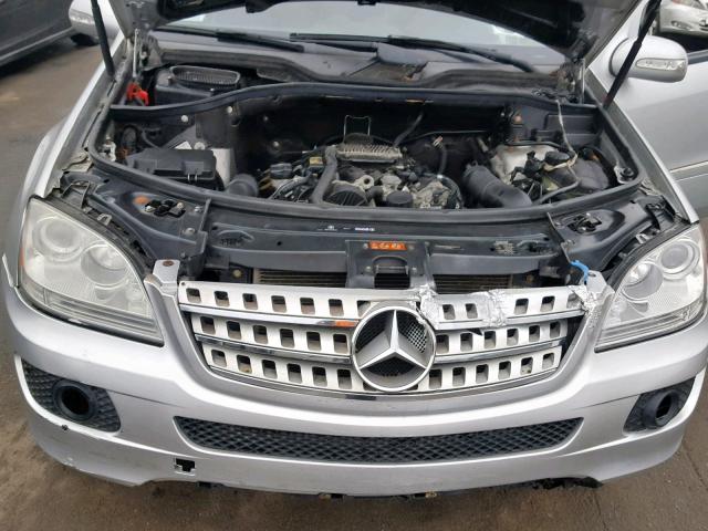 4JGBB86E78A357536 - 2008 MERCEDES-BENZ ML 350 GRAY photo 7