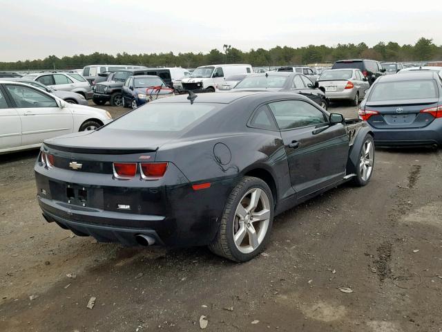 2G1FT1EW0B9145626 - 2011 CHEVROLET CAMARO 2SS BLACK photo 4