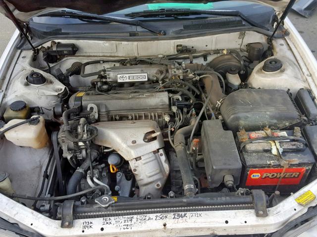 JT2SK12E6S0319268 - 1995 TOYOTA CAMRY LE WHITE photo 7