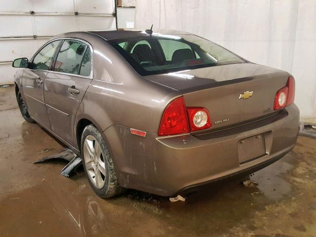 1G1ZA5E16BF117691 - 2011 CHEVROLET MALIBU LS TAN photo 3