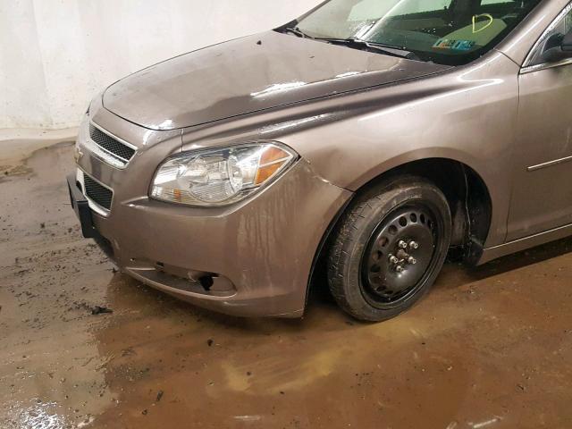 1G1ZA5E16BF117691 - 2011 CHEVROLET MALIBU LS TAN photo 9