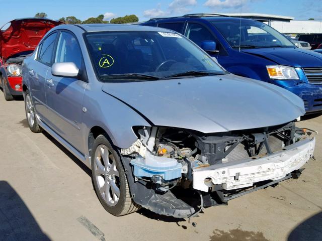 JM1BK323071690638 - 2007 MAZDA 3 S SILVER photo 1