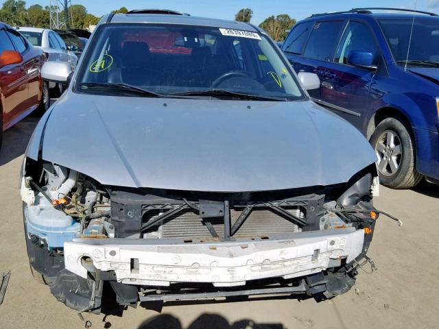 JM1BK323071690638 - 2007 MAZDA 3 S SILVER photo 9