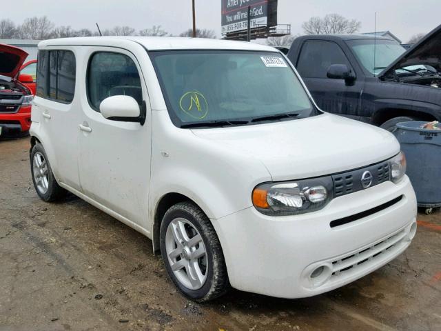 JN8AZ2KR5DT304550 - 2013 NISSAN CUBE S WHITE photo 1