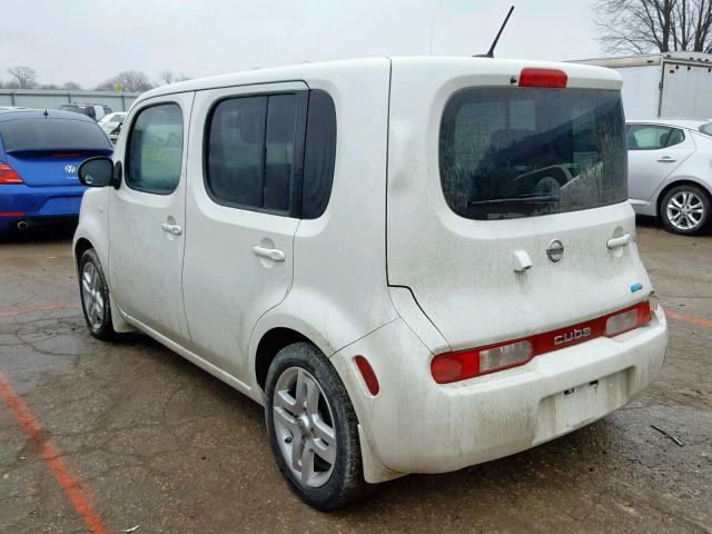 JN8AZ2KR5DT304550 - 2013 NISSAN CUBE S WHITE photo 3